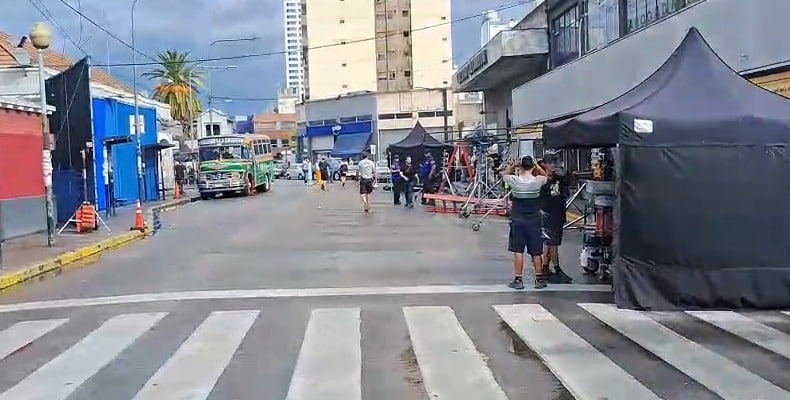 Netflix filmó serie en el centro de Lomas de Zamora