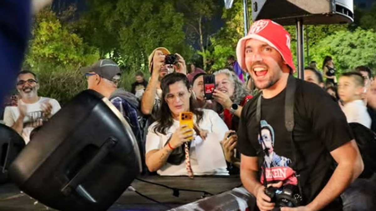 Pablo Grillo presente en Escalada