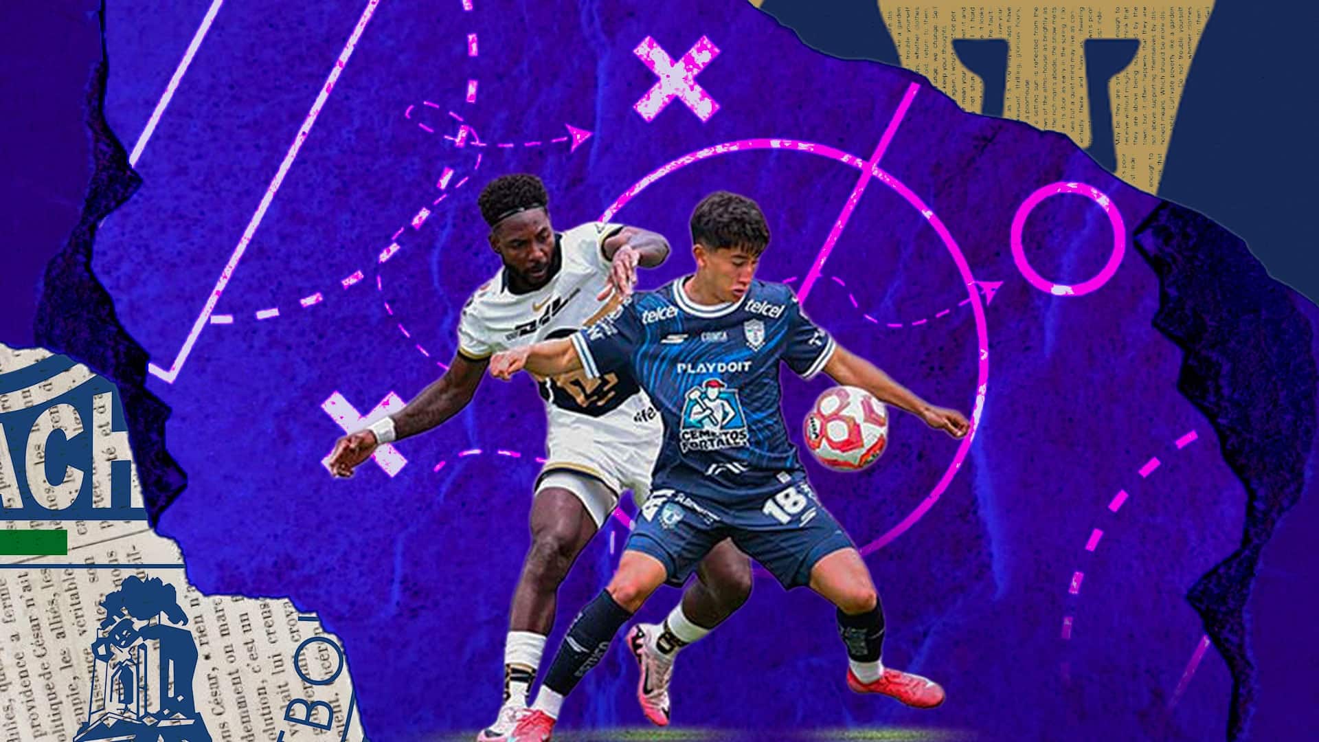 Pachuca vs Pumas: Primer tiempo 2-0