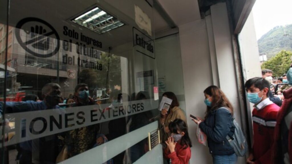 Problemas con pasaportes en Colombia