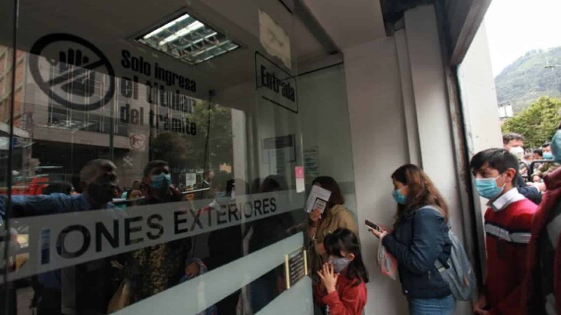 Problemas con pasaportes en Colombia