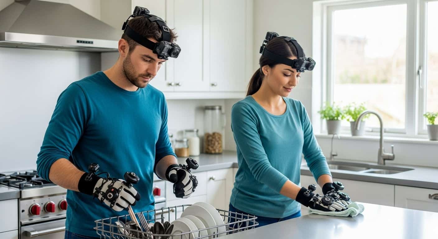 Robots aprenden tareas domésticas: ¿adiós al trabajo no pago?