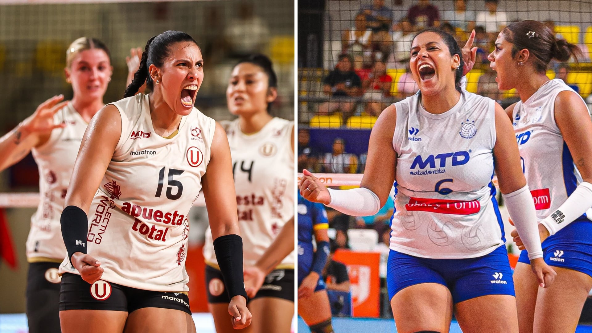 Universitario vs Géminis: Liga Peruana de Vóley