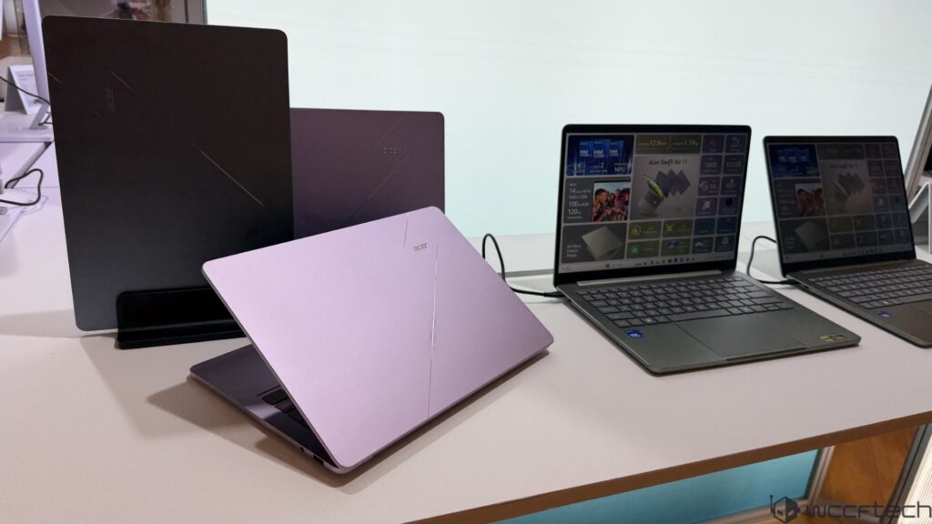 Acer presenta laptops Intel Core Series 3 y Qualcomm
