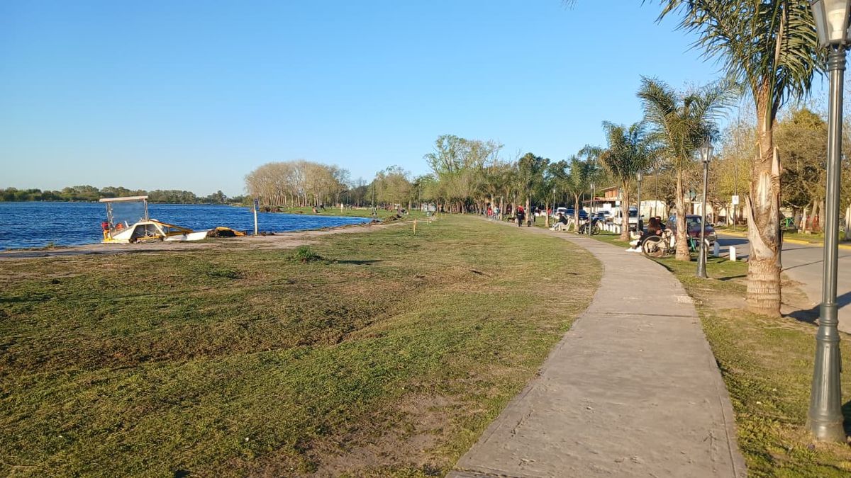 Actividades en la laguna de San Vicente