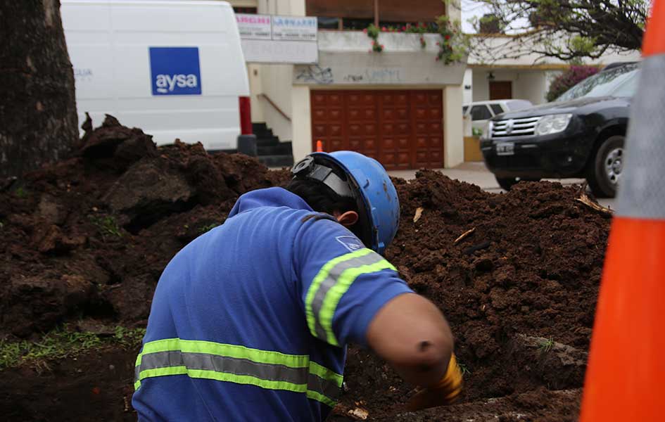 AySA advierte sobre cortes de agua en Zona Norte