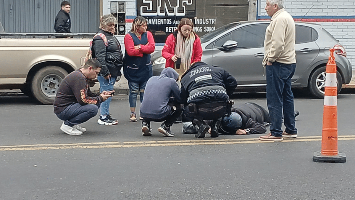 Choque de motos en Monte Grande: un hospitalizado