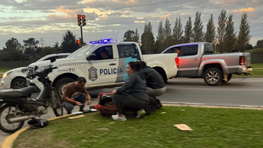 Choque en Canning: Dos hospitalizados
