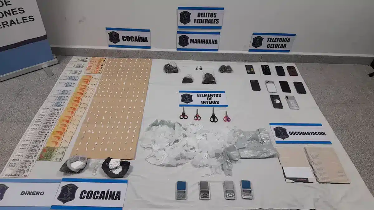 Detienen a presunta líder narco en Almirante Brown