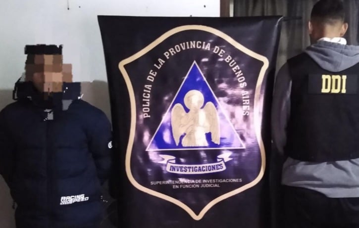 Detienen a presunto asesino de policía en Burzaco