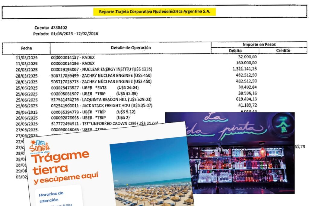 Gastos millonarios: Nucleoeléctrica gastó en 20 países