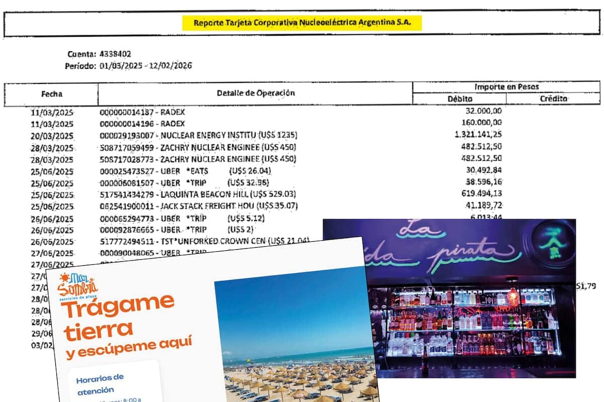 Gastos millonarios: Nucleoeléctrica gastó en 20 países