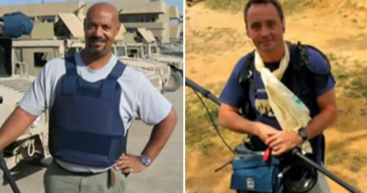 Homenaje a periodistas de CBS News fallecidos en Irak