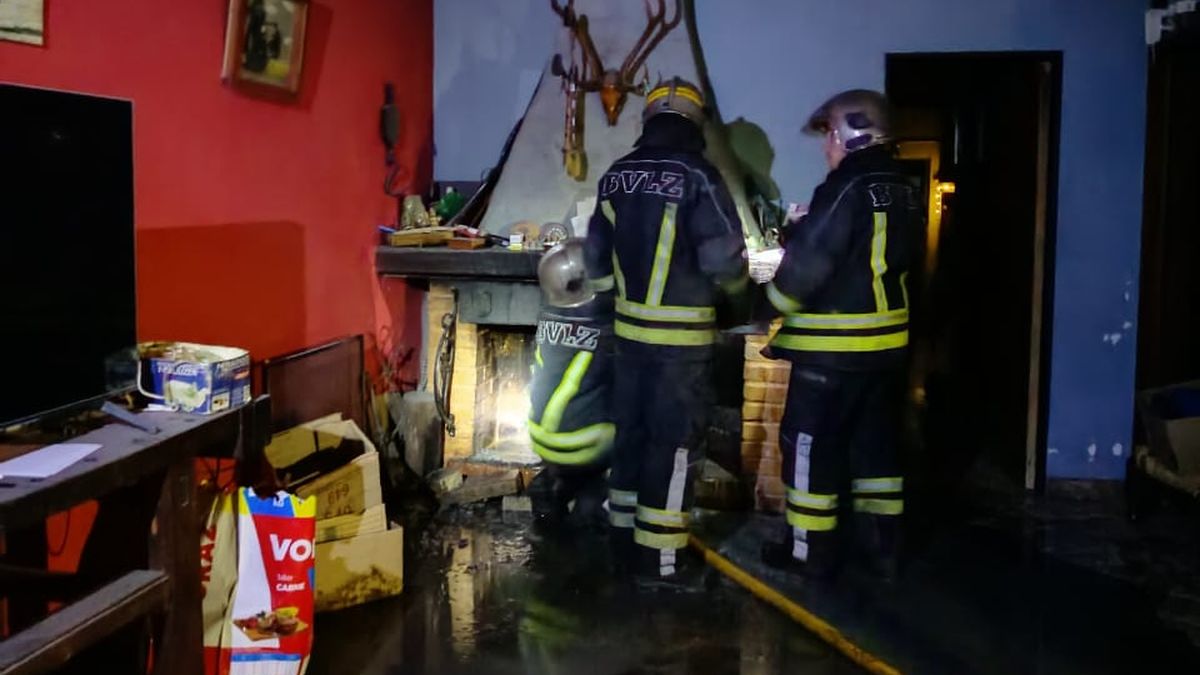 Incendio en vivienda de Temperley: sin víctimas