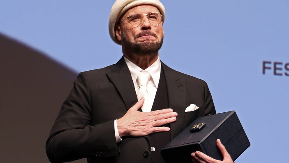 John Travolta recibe Palma de Oro honorífica en Cannes