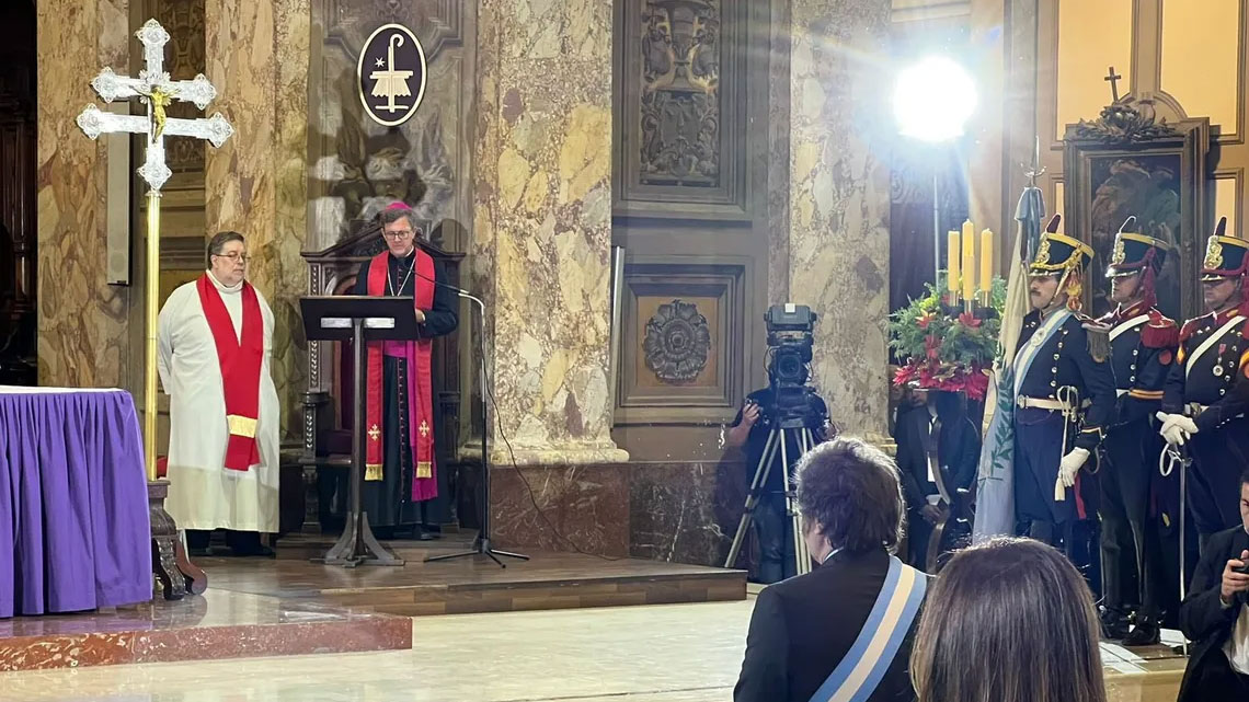 Milei asistirá al Tedeum; Villarruel no invitada