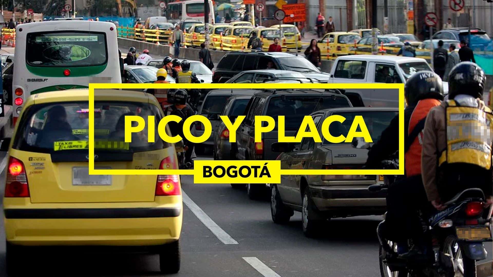 Pico y Placa en Bogotá: evita multas hoy