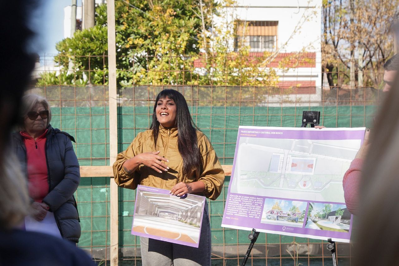 Quilmes: Inician obras del Paseo Cultural Don Bosco