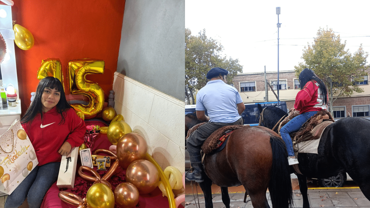 San Vicente: Quinceañera llegó a caballo a la escuela