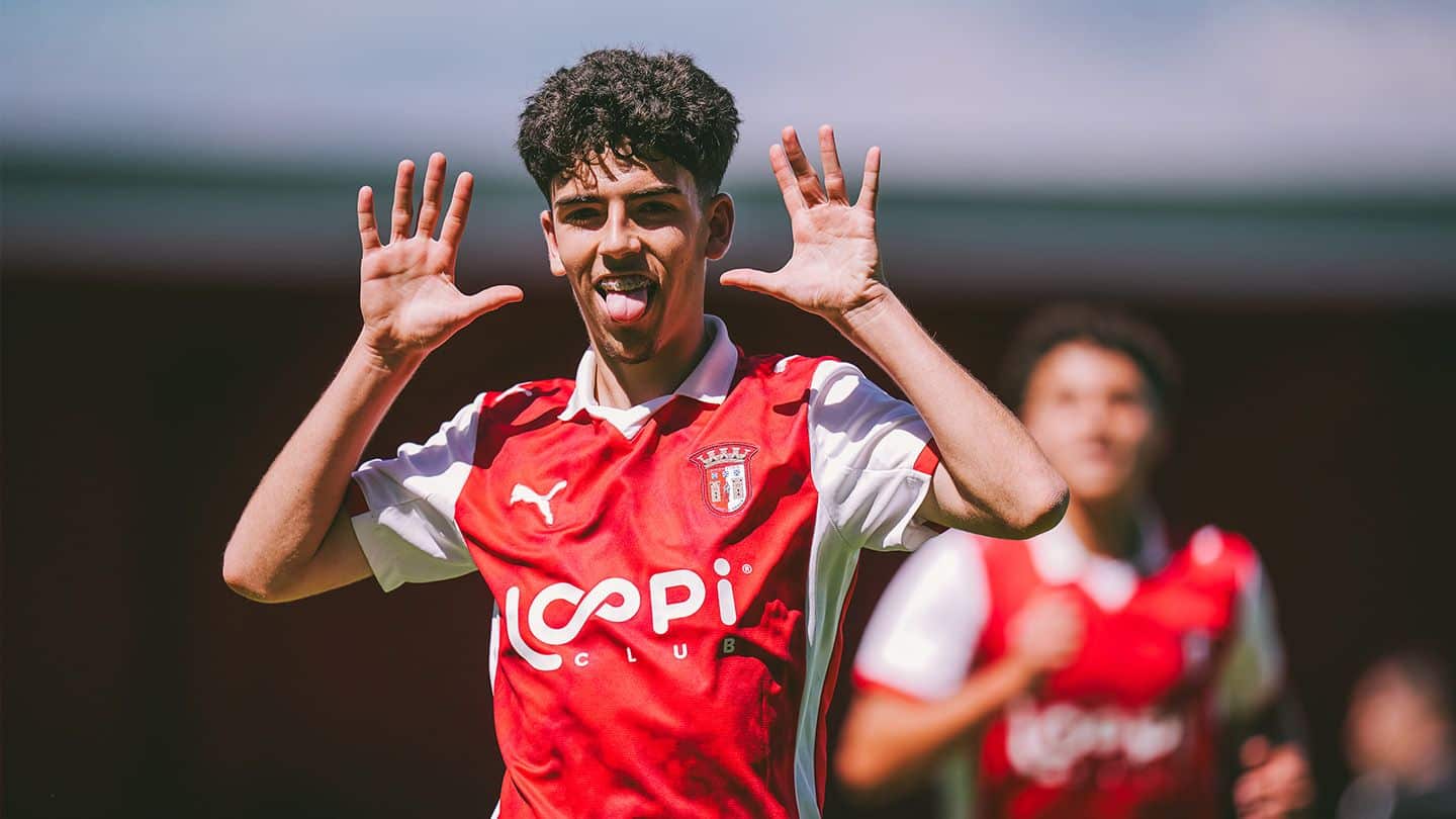 Sub-17: SC Braga goleó 4-1 al FC Famalicão