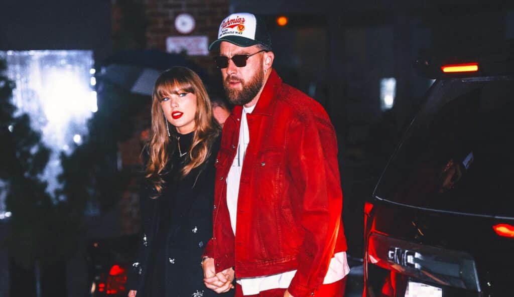 Taylor Swift y Travis Kelce agitan el Kentucky Derby