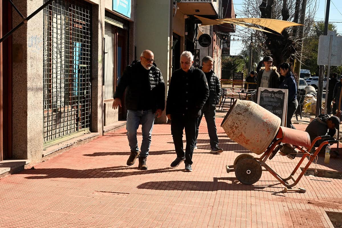 Tigre: Remodelan corredor escolar en General Pacheco