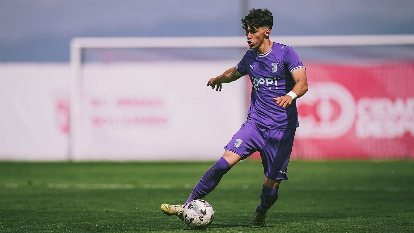 Tomás Ribeiro: Confianza en el Sub-17 del SC Braga