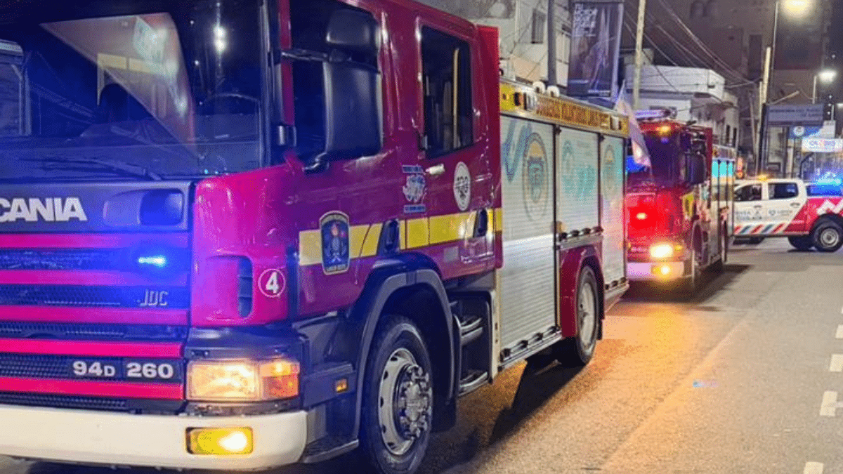 Tres heridos por colapso en local de Pedidos Ya en Lanús