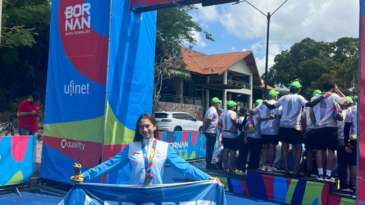 Triatlón de Lomas: medalla en Sudamericanos de la Juventud