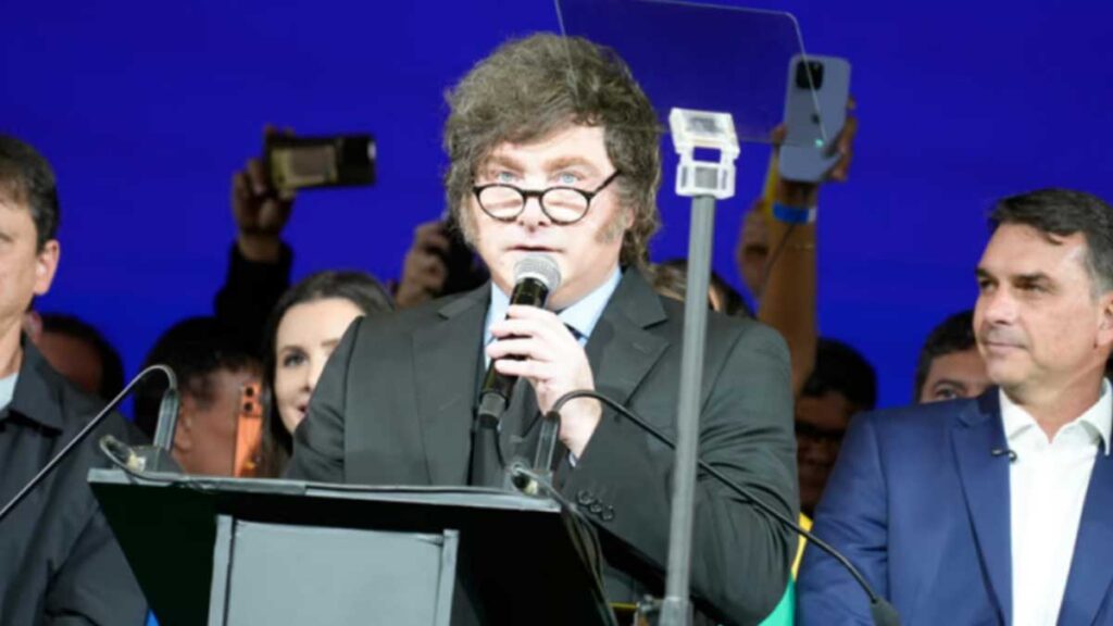 En Brasil, Javier Milei alertó por el riesgo Lula