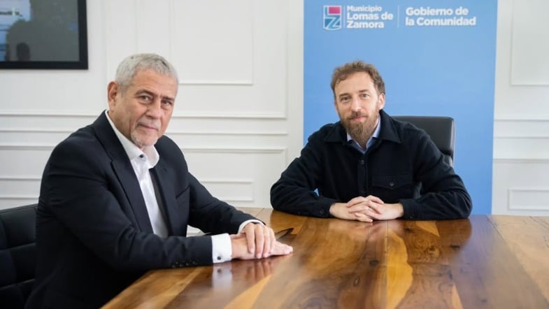 Ferraresi y Otermín se reunieron para fortalecer la candidatura