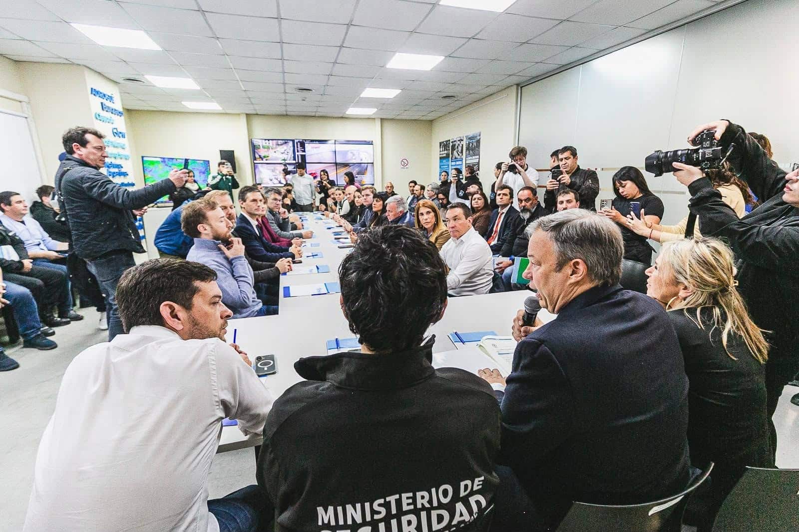 Intendentes debatieron la reforma de la Ley de Seguridad en Almirante Brown