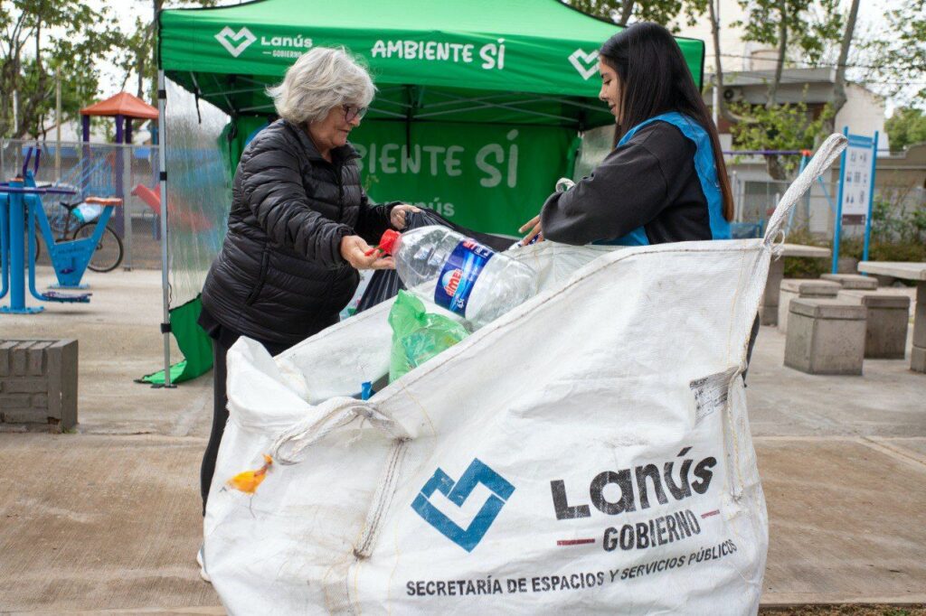 Lanzan el operativo «¡Ambiente Sí!» en distintas plazas de Lanús