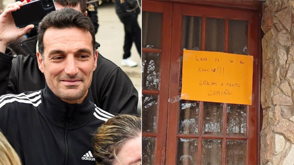 Lionel Scaloni dejó Pujato tras una semana en su pueblo natal