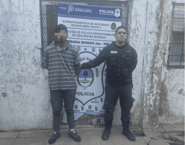Moreno: joven con pedidos de captura apuñaló a una mujer en un robo