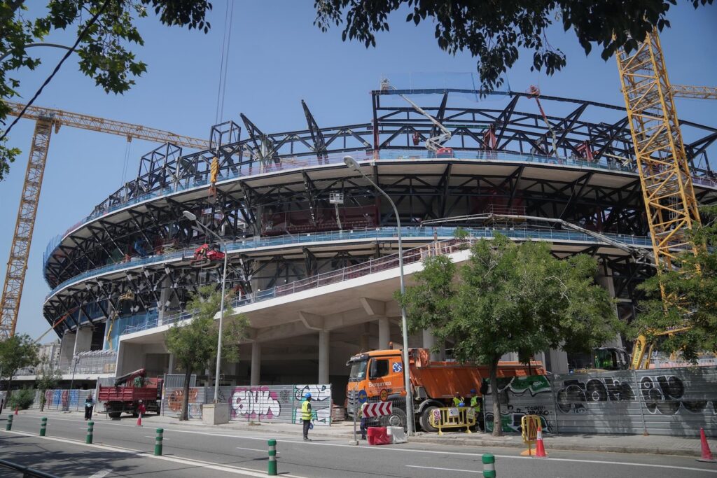 Muere un trabajador de 54 años en las obras del estadio Camp Nou