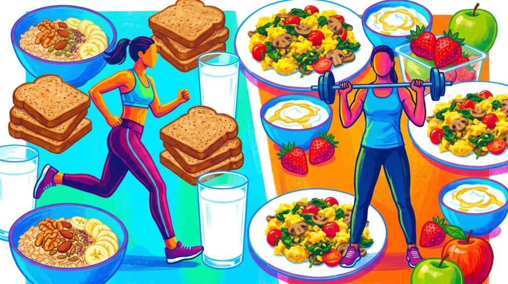 Nutrición deportiva: el debate entre carbohidratos y grasas