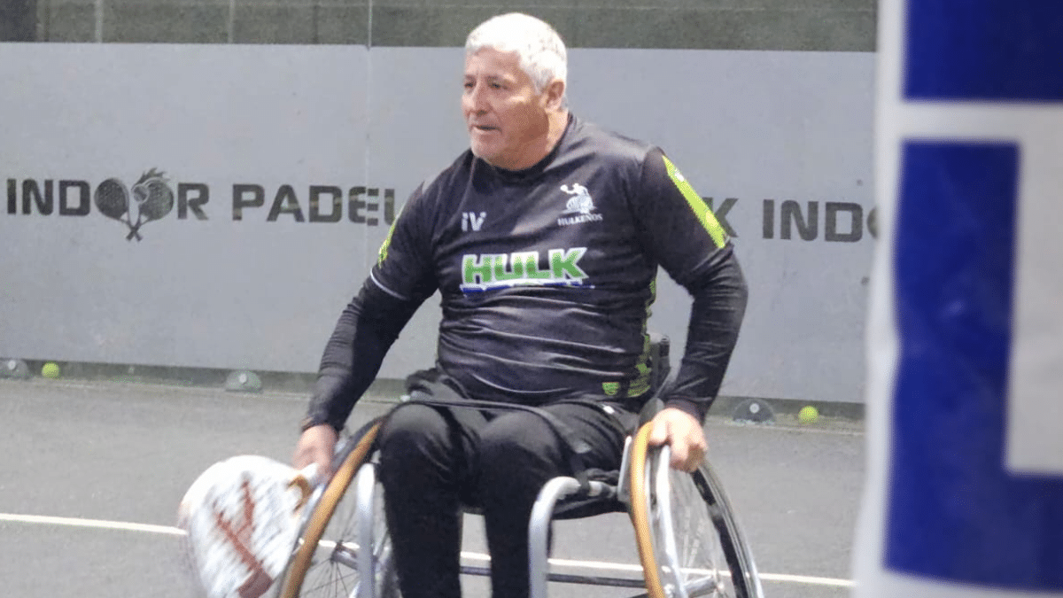 Un vecino de Monte Grande competirá en el mundialito de pádel adaptado