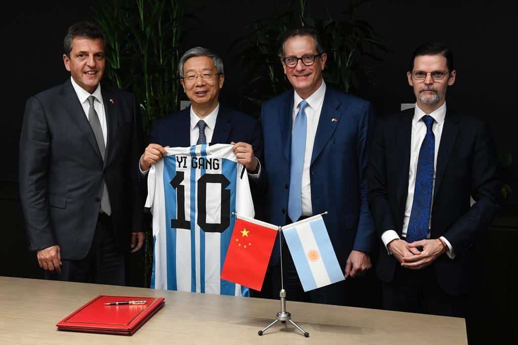 Argentina renovó el swap con China por US$19.000 millones