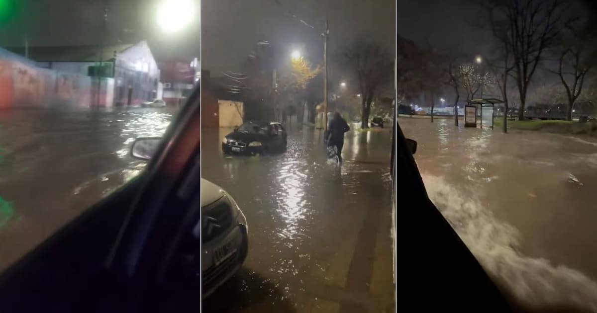 Caos por el temporal en Buenos Aires: reportaron inundaciones, vuelos demorados y cortes de energía