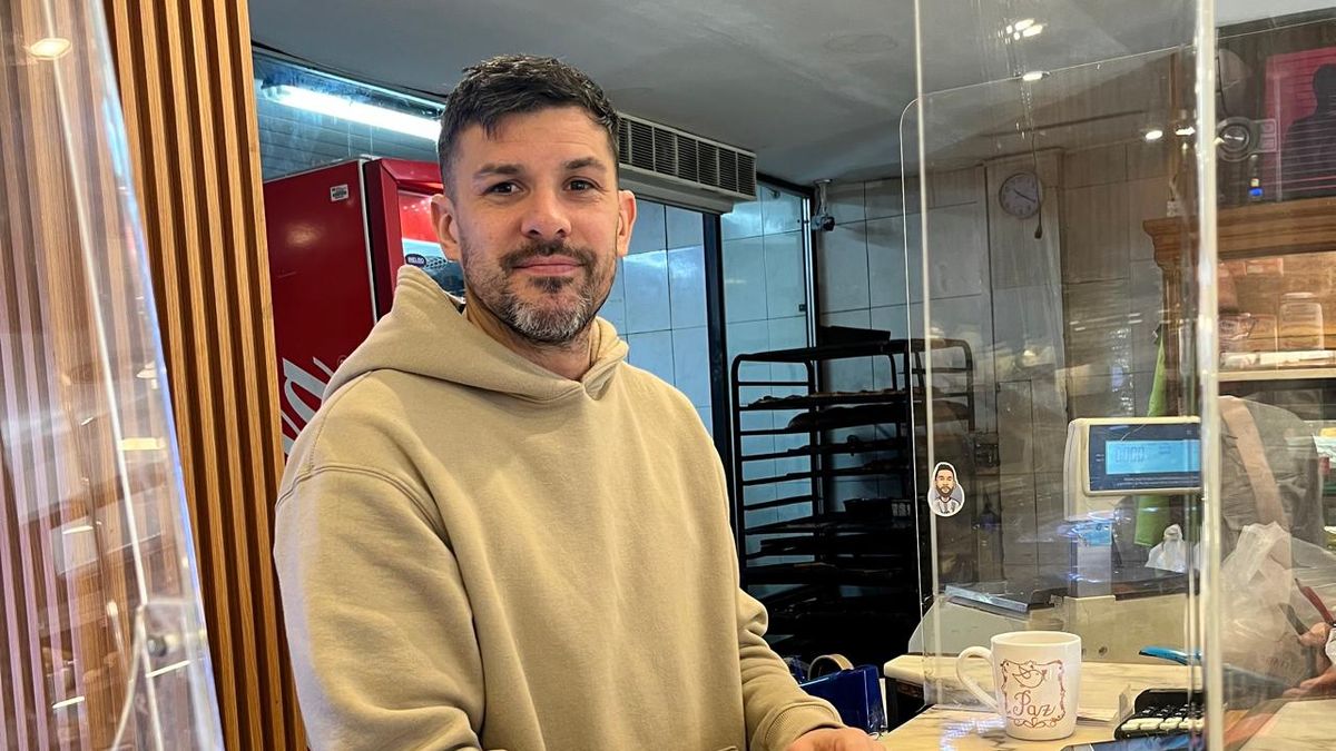 De ser campeón con Boca a trabajar en una panadería de Lomas