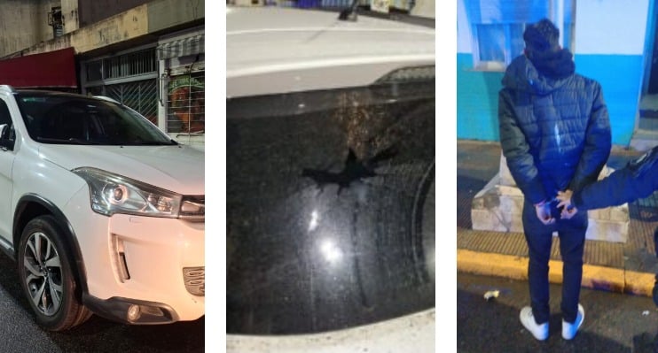 Detienen a otro «rompevidrios» en el centro de Avellaneda