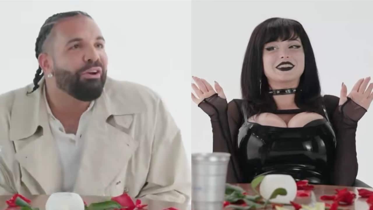 Drake se volvió viral tras ladrarle a una influencer en un show