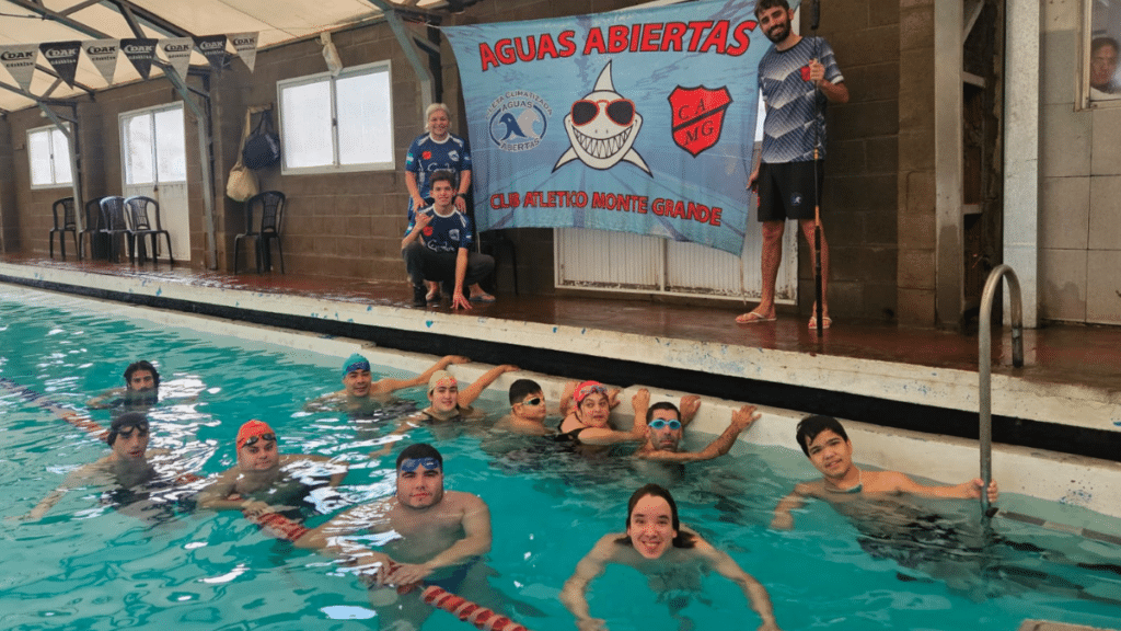 El equipo de natación adaptada de Monte Grande se luce en el Nacional