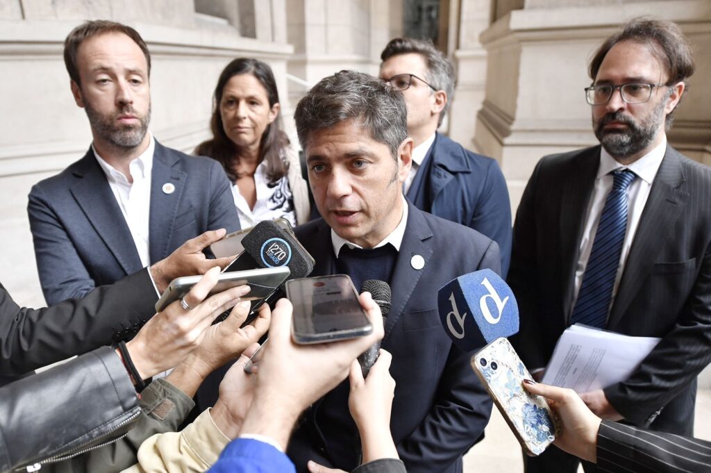 En Chaco, Kicillof apuntó contra el Gobierno de Javier Milei