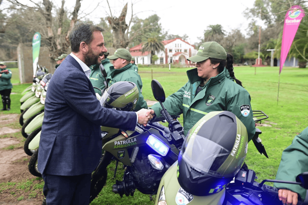 Escobar puso en marcha la Patrulla Ambiental