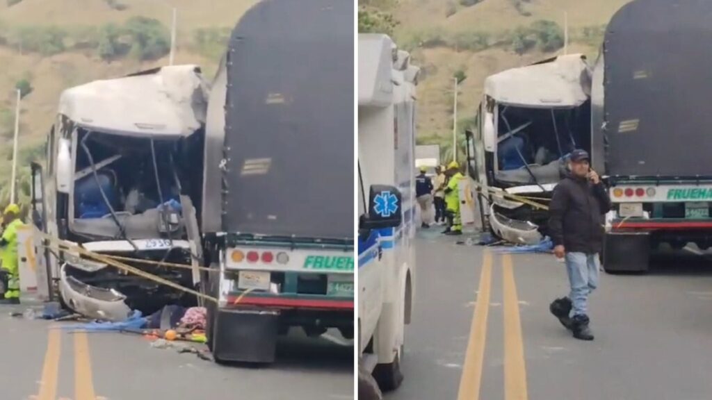 Identifican a las tres víctimas mortales del siniestro en la vía Medellín-Manizales