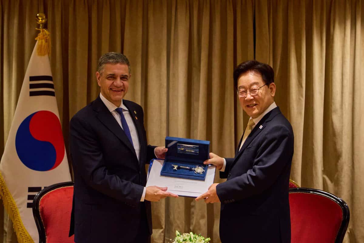 Jorge Macri recibió al presidente de Corea del Sur para potenciar la cooperación