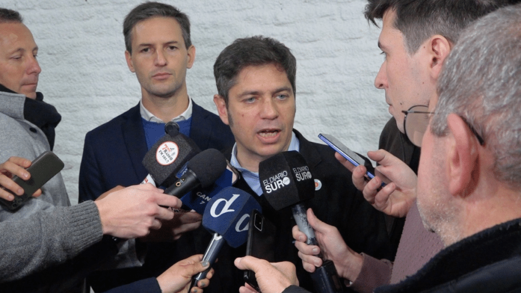 Kicillof habló de la cumbre peronista por las PASO: "Fuimos a ponernos de acuerdo"