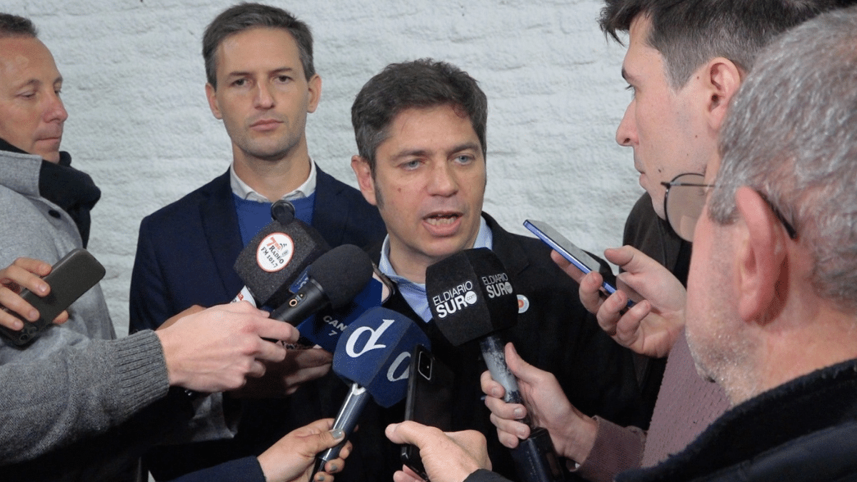 Kicillof habló de la cumbre peronista por las PASO: "Fuimos a ponernos de acuerdo"